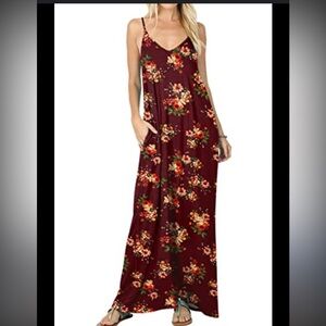 🆕 Women's Loose Knit Maxi Dress with Pockets Size XXL